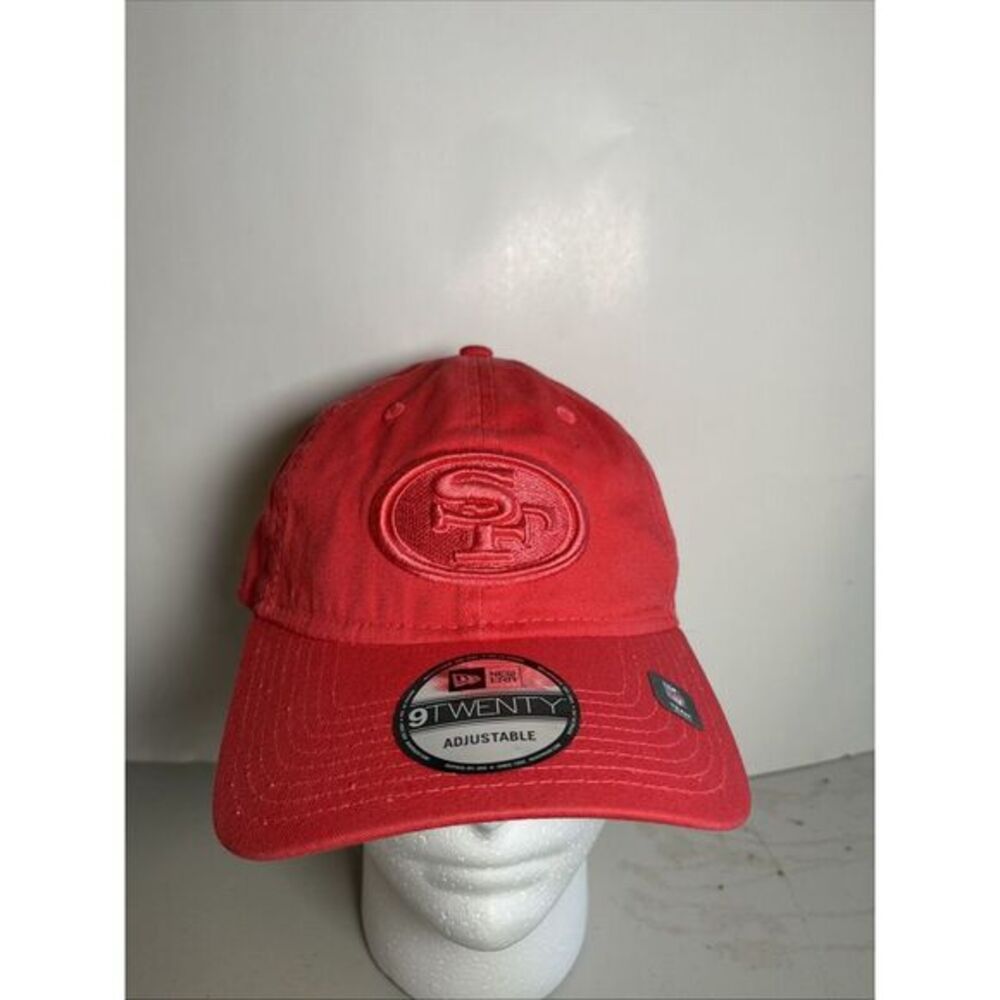 New Era 9Twenty San Francisco 49Ers Salmon NFL Strap‎ Back Hat NEW